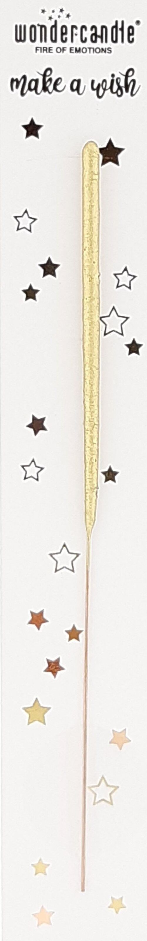 Wonderstix gold 18 cm 497 Make a wish