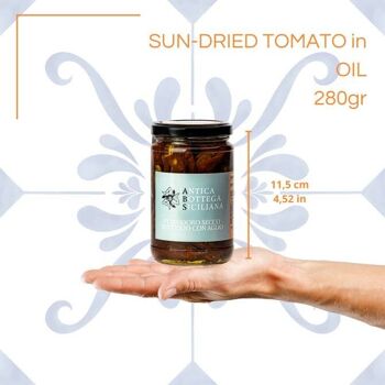 Tomate séchée à l'huile à l'ail de nubia - 280 g 4