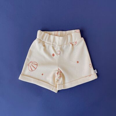 Pantalones cortos de conchas de tierra