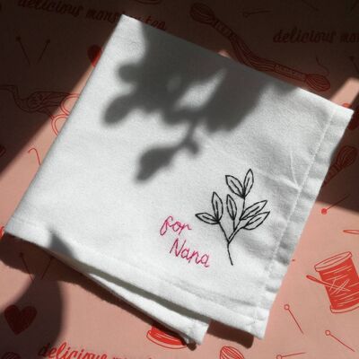 Embroidery Kit - Embroider Your Own Handkerchief