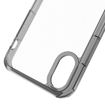 Coque pour téléphone portable iPhone X/XS/XR Series GRIS transparent - iPhone X/XS 10
