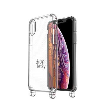 Coque pour téléphone portable iPhone X/XS/XR Series transparente - iPhone X/XS 7