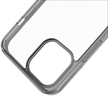 Coque pour téléphone portable Série iPhone 12 GRIS transparent - iPhone 12mini 10