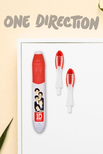 Têtes de brosse de rechange pour brosse à dents chantante Brush Buddies One Direction 4