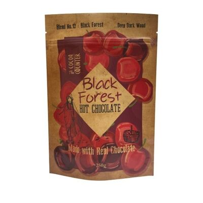 Flocons de chocolat chaud Forêt-Noire