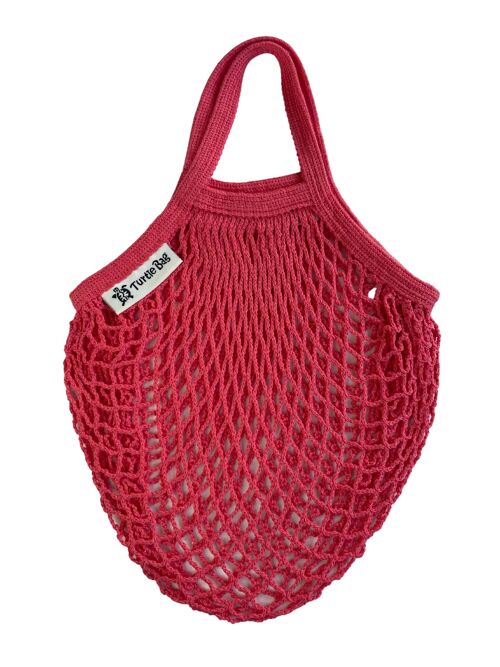 Kid's short handled string bag - Red
