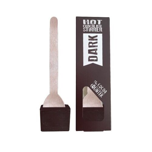 Dark Hot Chocolate Stirrer