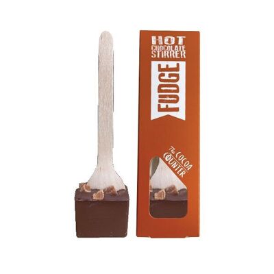 Fudge and Milk Hot Chocolate Stirrer