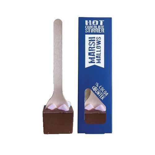 Marshmallow and Milk Hot Chocolate Stirrer