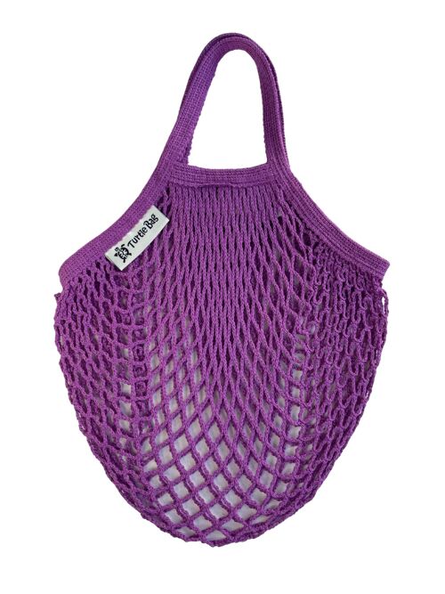 Kid's short handled string bag - Purple
