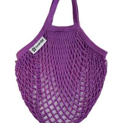 Kid's short handled string bag - Purple