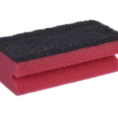 2 in 1 cleaning sponge - 2 pieces