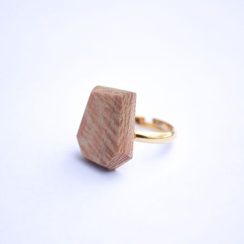 Bague en bois de platane