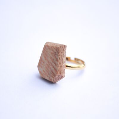 Anello in legno di platano