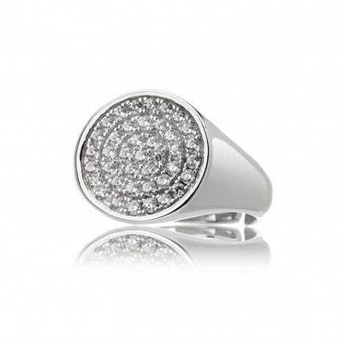 Anello Pav\u00e9 Stardust Circle