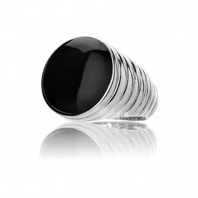 Freedom Circle Striped Ring