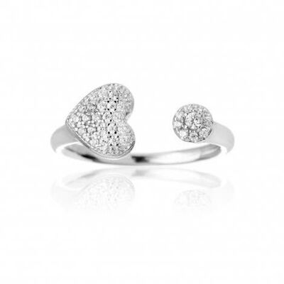 Anello Stardust Heart