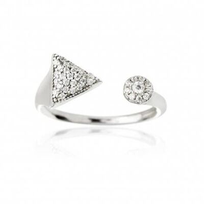 Bague Stardust Triangle