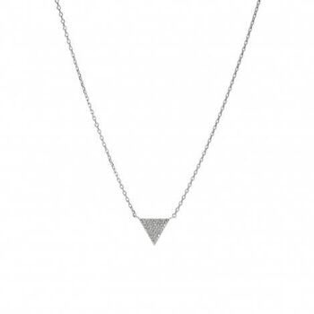 Collier Triangle Stardust