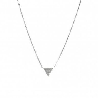 Stardust Triangle Necklace