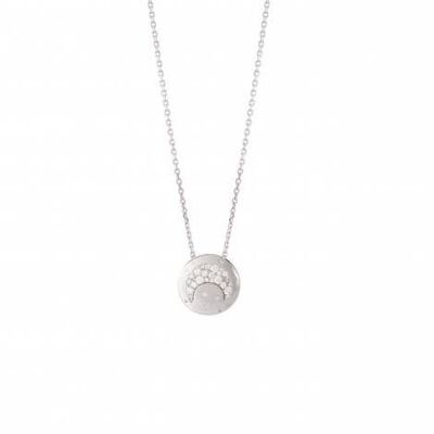 Starlove Letter Moon Necklace
