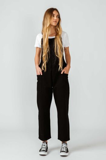 Dungarees women trousers-black 1