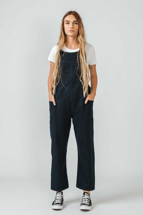 Dungarees women trousers-navy