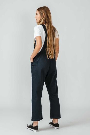 Dungarees women trousers-navy 3