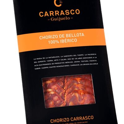 Chorizo de Bellota 100% Ibérico Carrasco Loncheado (5x100g)