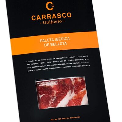 Paleta de Bellota 100% Ibérica Carrasco Loncheada (5x100g)