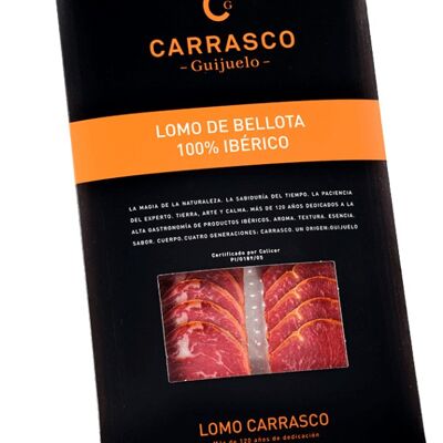 Lomo de Bellota 100% Ibérico Carrasco Loncheado (5x100g)