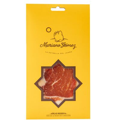 Serrano Reserve ham sliced, box with 20 sachets of 100 g