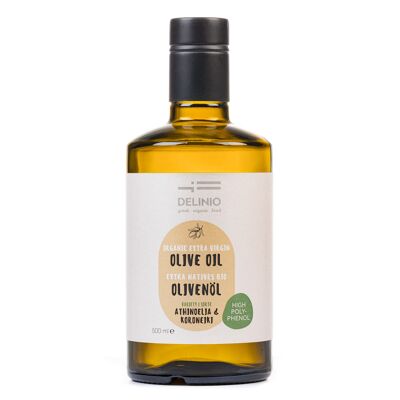 PREMIUM Natives Olivenöl Extra, HOHES POLIFENOL, 500 ml