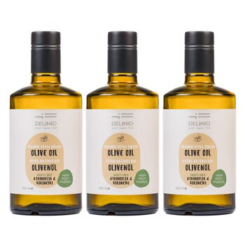 PREMIUM Natives Olivenöl Extra, HOHES POLYPHENOL, 500 ml 3