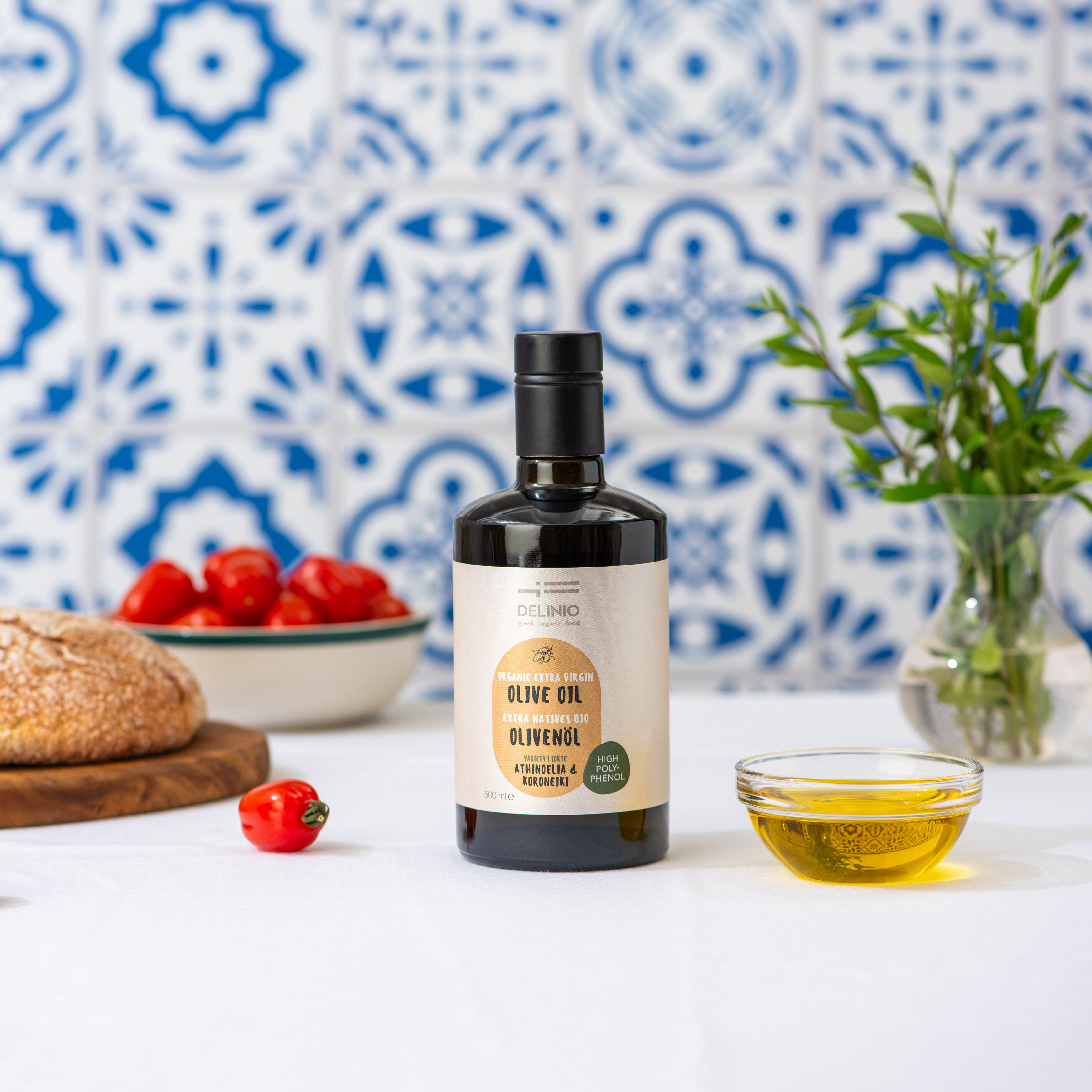 PREMIUM Natives Olivenöl Extra, HOHES POLYPHENOL, 500 ml