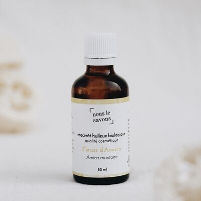 Macerato oleoso di Arnica biologica - 50 ml