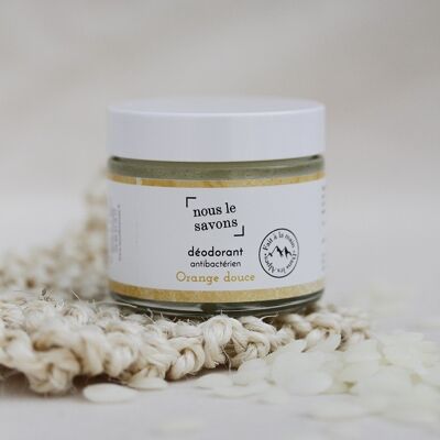 Deodorante biologico naturale all'arancia dolce - 35g