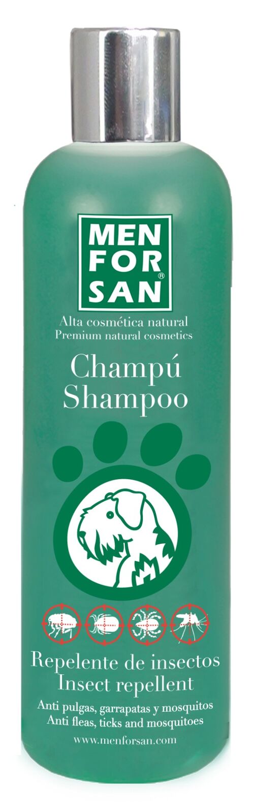 CHAMPU REPELENTE CON CITRONELA PERROS 300ML (12 Ud/caja)