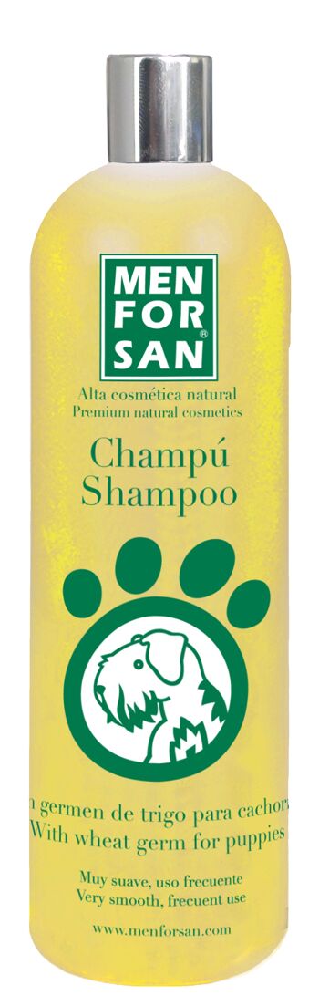 SHAMPOOING AU GERME DE BLÉ POUR CHIOTS 1L (15 unités/boîte)