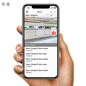 Ouvre-porte de garage connecté Ultimate Lite :  périphériques Wi-Fi : contrôler et surveiller votre garage à distance. Compatible avec Apple HomeKit (Siri), Google Assistant, Amazon Echo (Alexa) et iFTTT 2