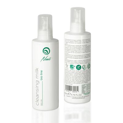 Organic cleansing milk with snail slime 200ml