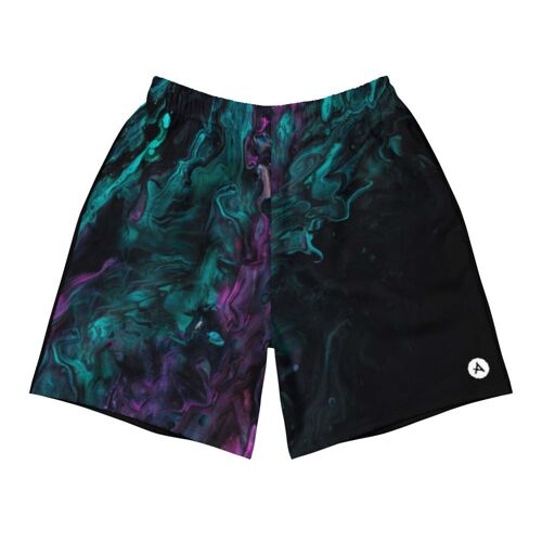 Shorts Cyan Purple