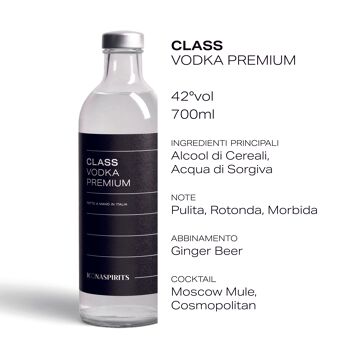 CLASSE Vodka Premium 4