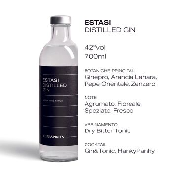 Gin distillé ECSTASY 4