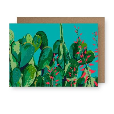 Cactus Garden Serie No.2 Tarjetas de felicitación