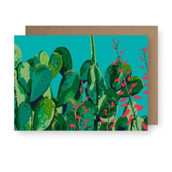 Cactus Garden Series No.2 Carte de vœux 1