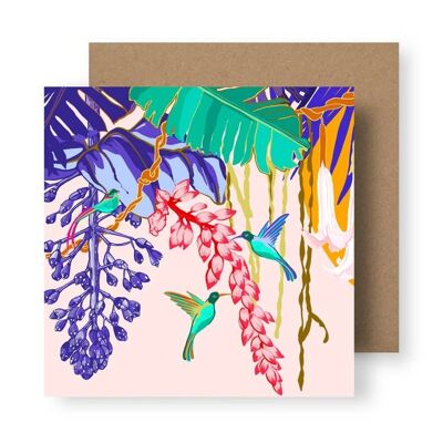 Tropical Canopy Series No.1 Greeting Card
