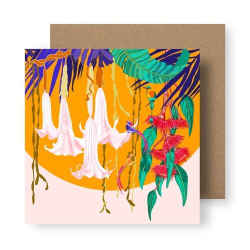 Tropical Canopy Series No.2 Greeting Card