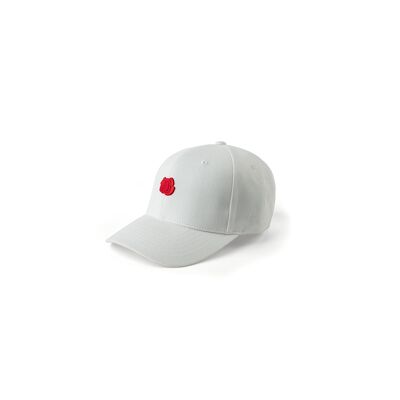 Cappello rosa - bianco