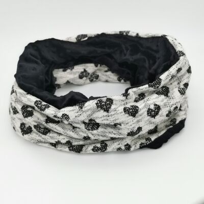 Baby Snood mit Herzmuster 12 - 36 Monate